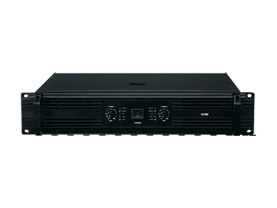 CA series amplifier, front panel