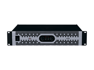 CK series amplifier, front panel